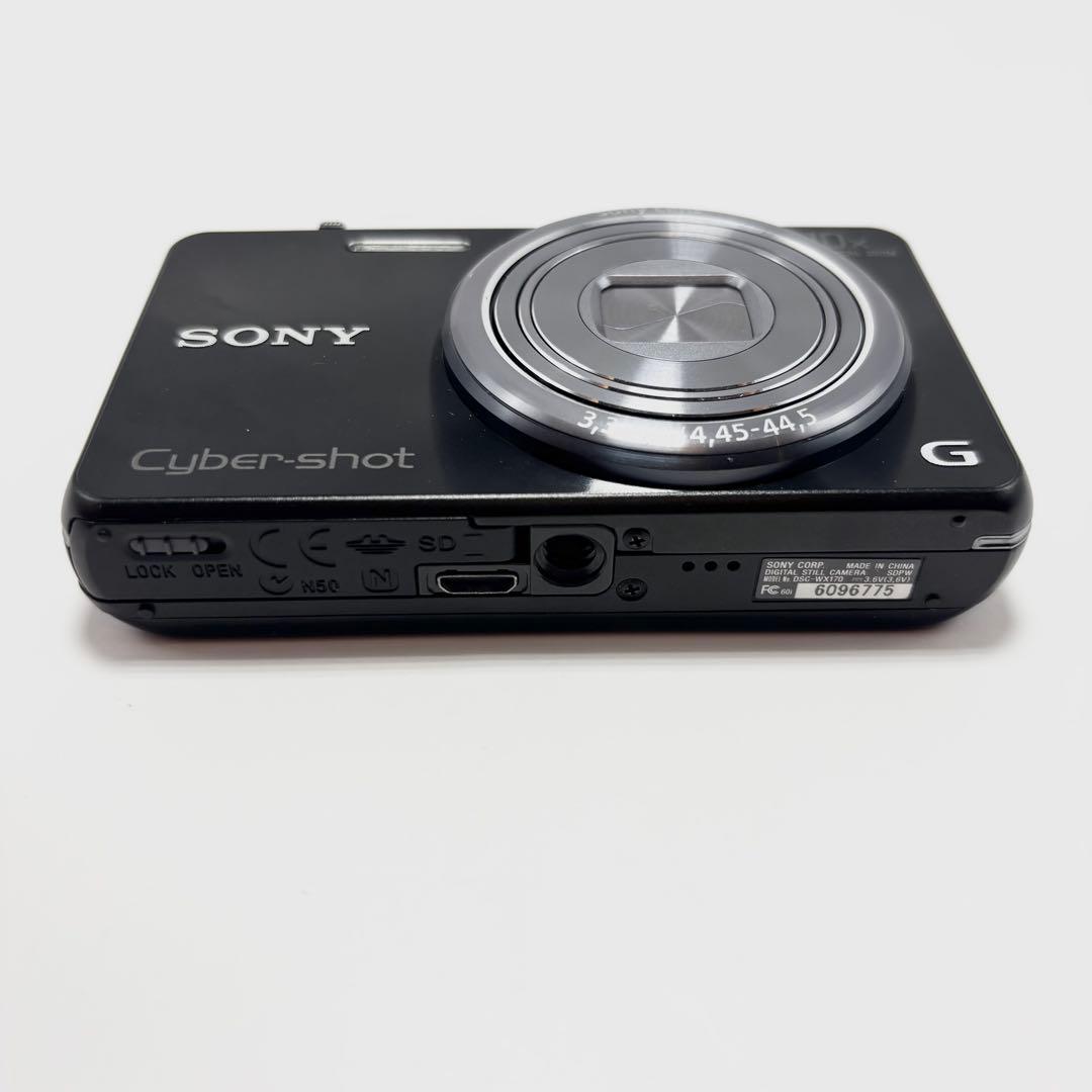 【美品】SONY Cyber-shot DSC-WX170 ブラック