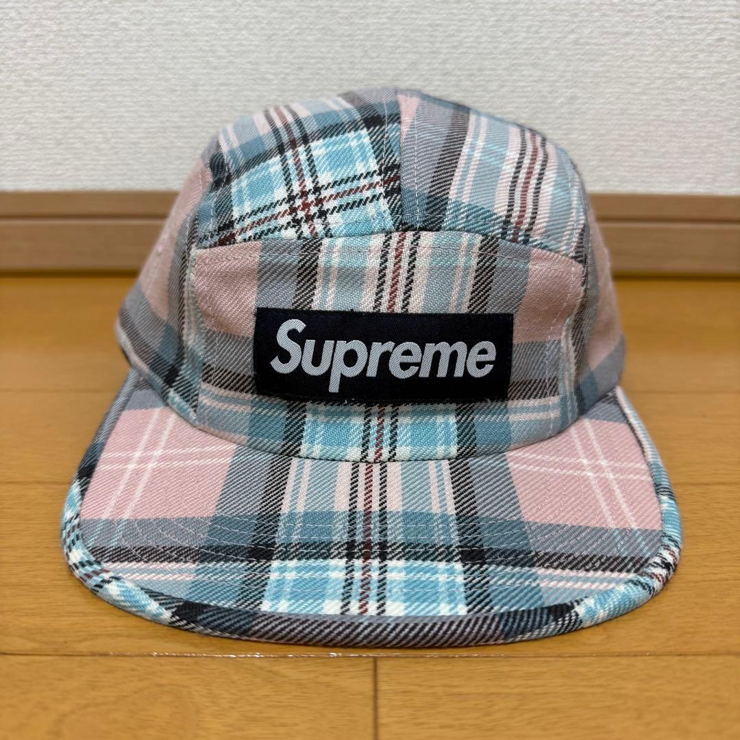 Supreme Lochcarron Camp Cap ローズプレイド 24aw