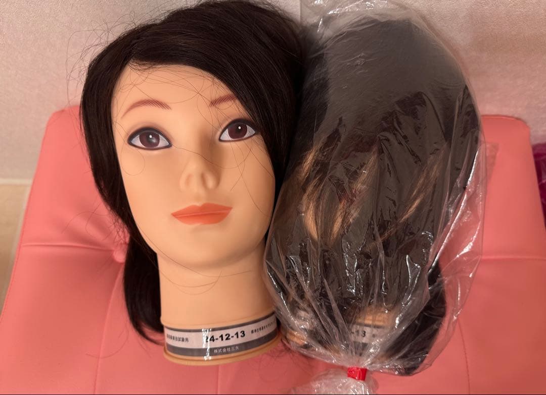 美容師国家試験カットウィッグ2個セット