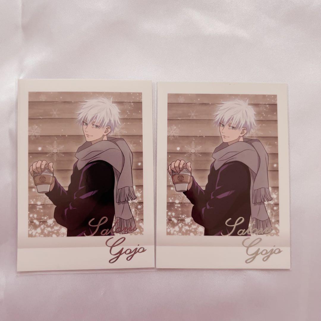呪術廻戦 冬の日 五条悟 ぱしゃこれ 箔押し サイン付き 08