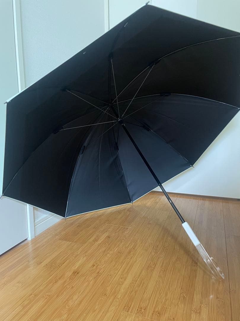 【今季最終価格極美品】サンバリア 100 長傘 L mokuグリーン クリア手元