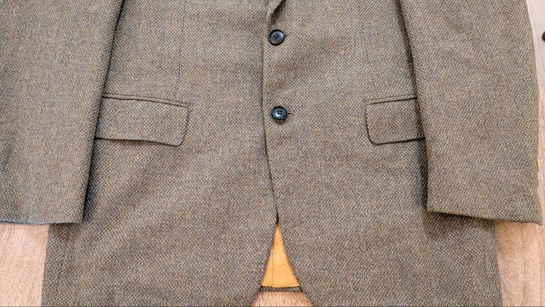 【美品】ARNYS ウール×カシミヤテーラードジャケット ツイード