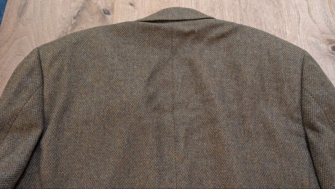 【美品】ARNYS ウール×カシミヤテーラードジャケット ツイード