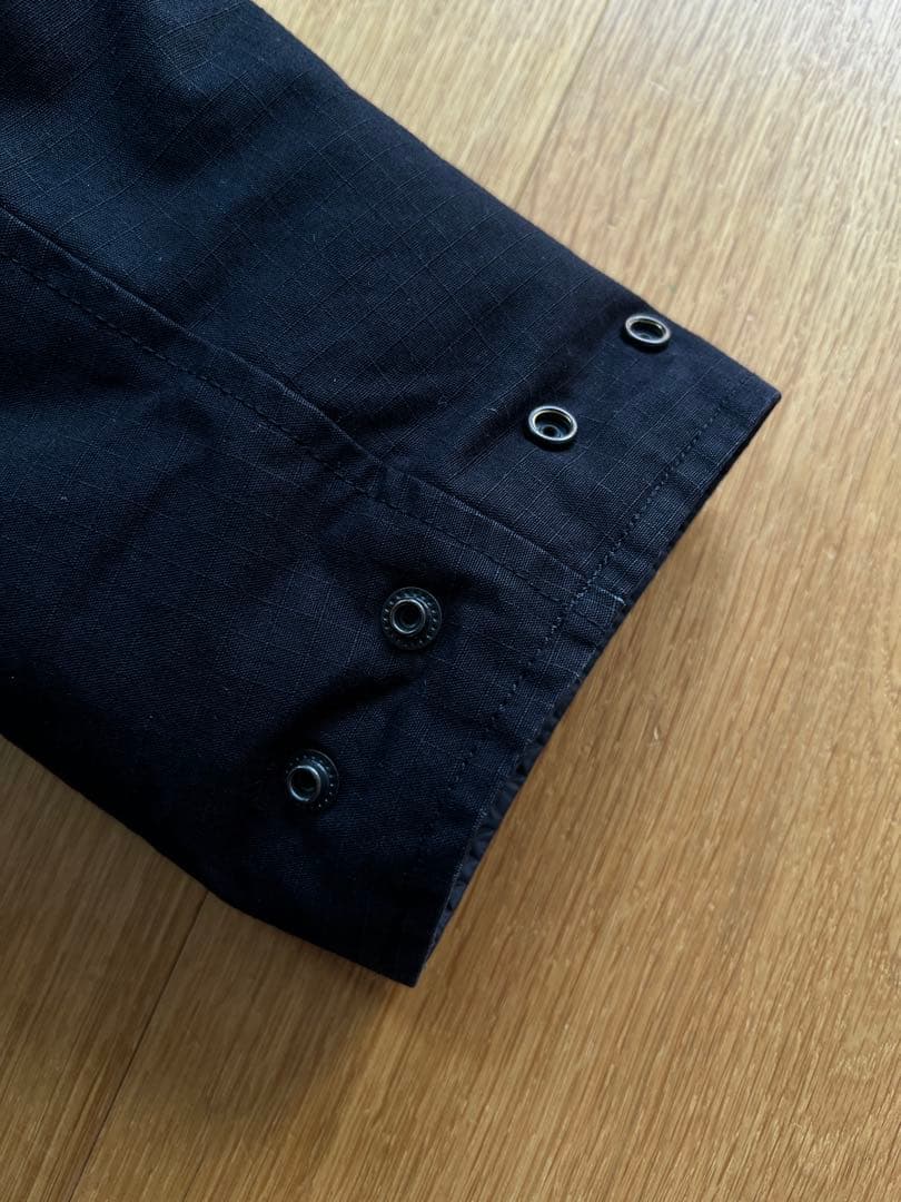 R13 ロングダウンコート　黒　リバーシブル　極暖