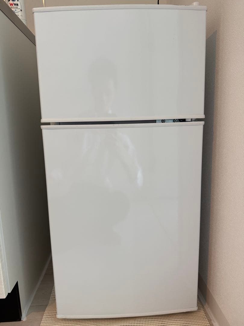 ホワイト冷蔵庫 コンパクトタイプ