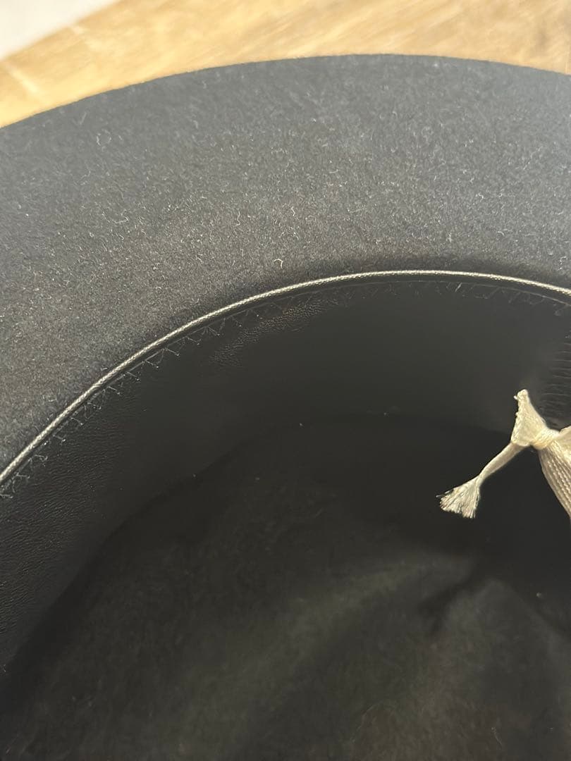 [美品] THE.H.W.DOG&COトラベラーハット ブラック