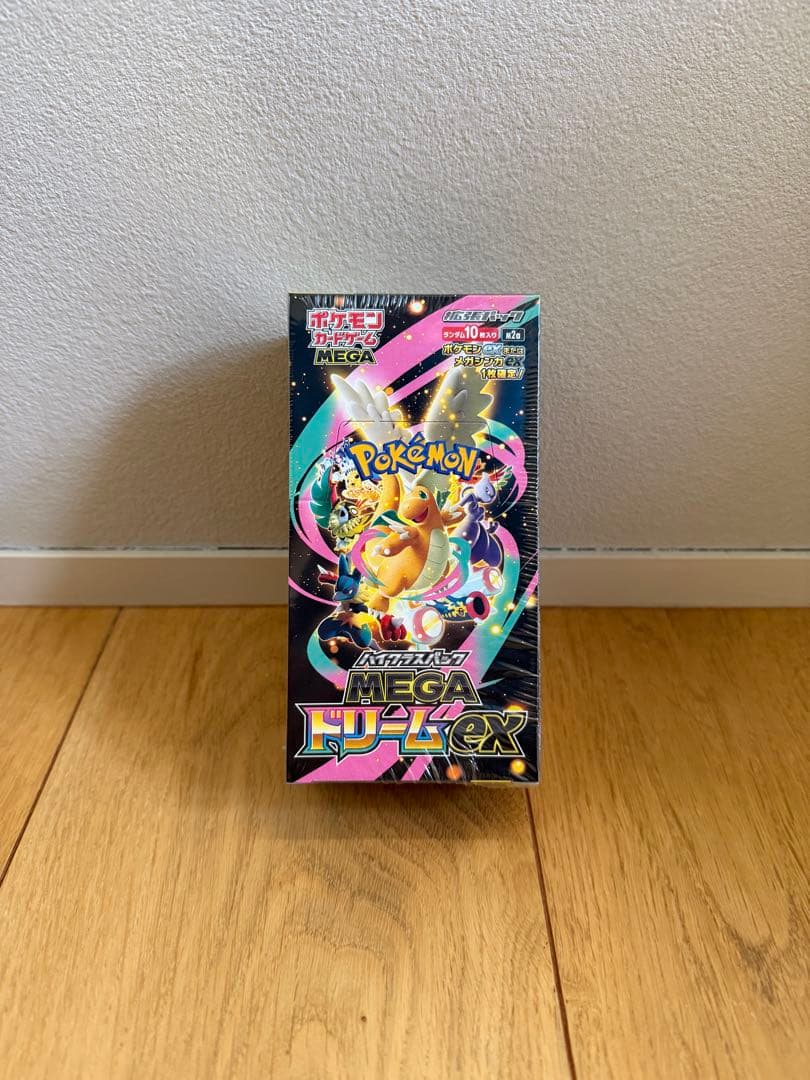 新品未開封 シュリンク付き ポケモンカード MEGA ドリーム ex　1BOX