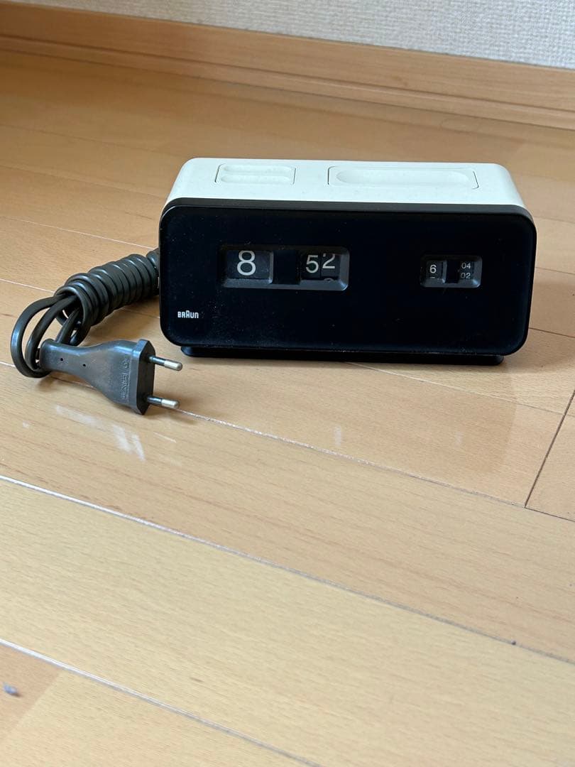 braun 置き時計　ヴィンテージ