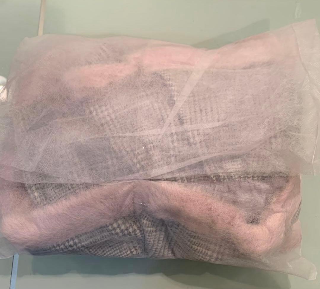 新品未使用タグ付正規品piumピウムファー付きティアードミニスカート