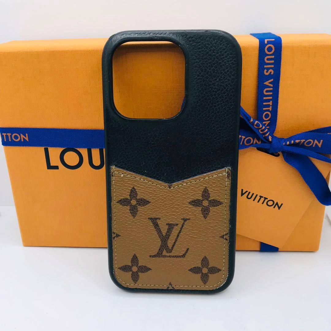 ルイヴィトン✨モノグラム リバース iPhone15PRO用ケース スマホケース