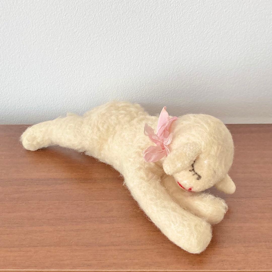 オールドシュタイフ　お眠りラミー　ひつじ　シュタイフ　ぬいぐるみ　ヴィンテージ