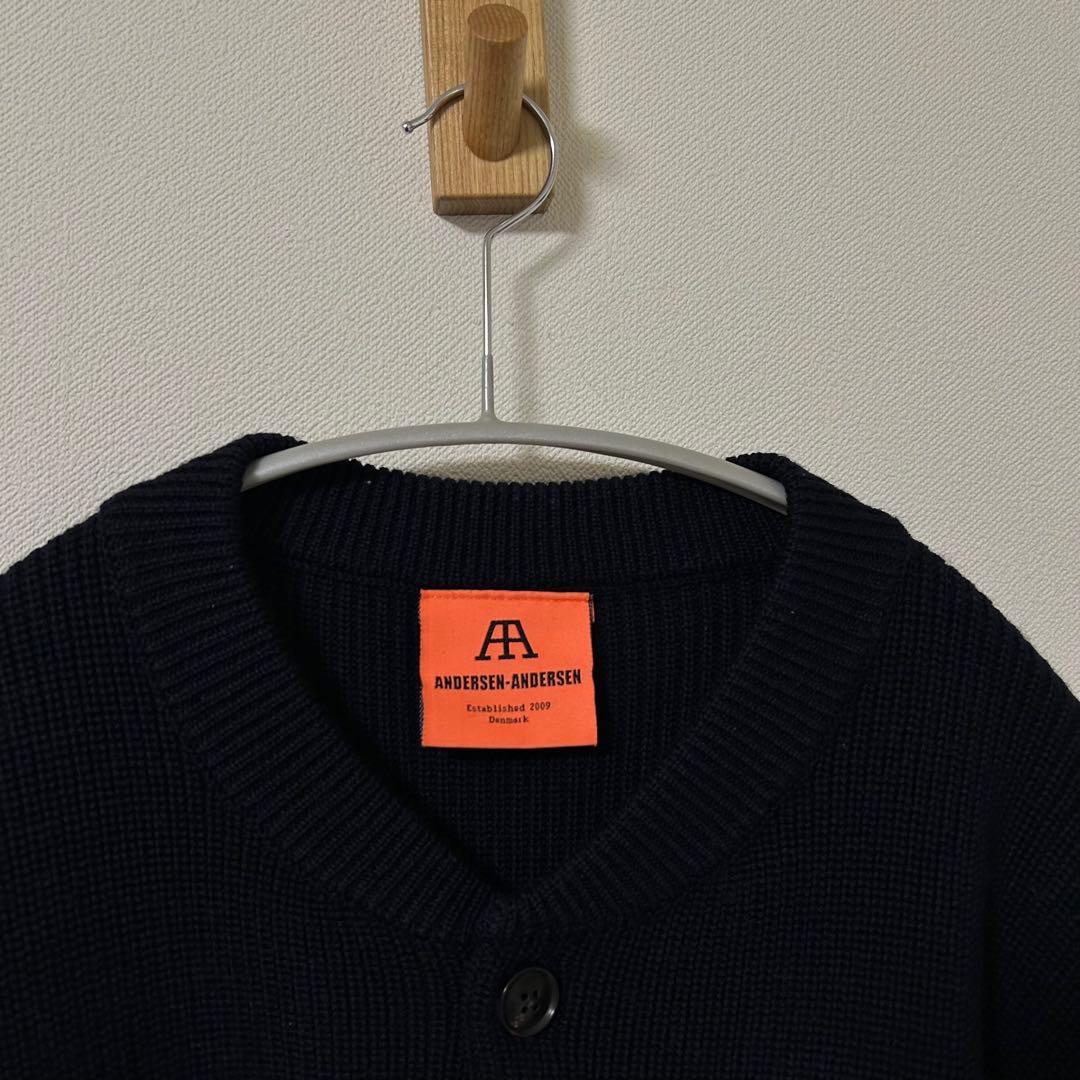 美品　andersen andersen アンデルセン　カーディガン　希少　L