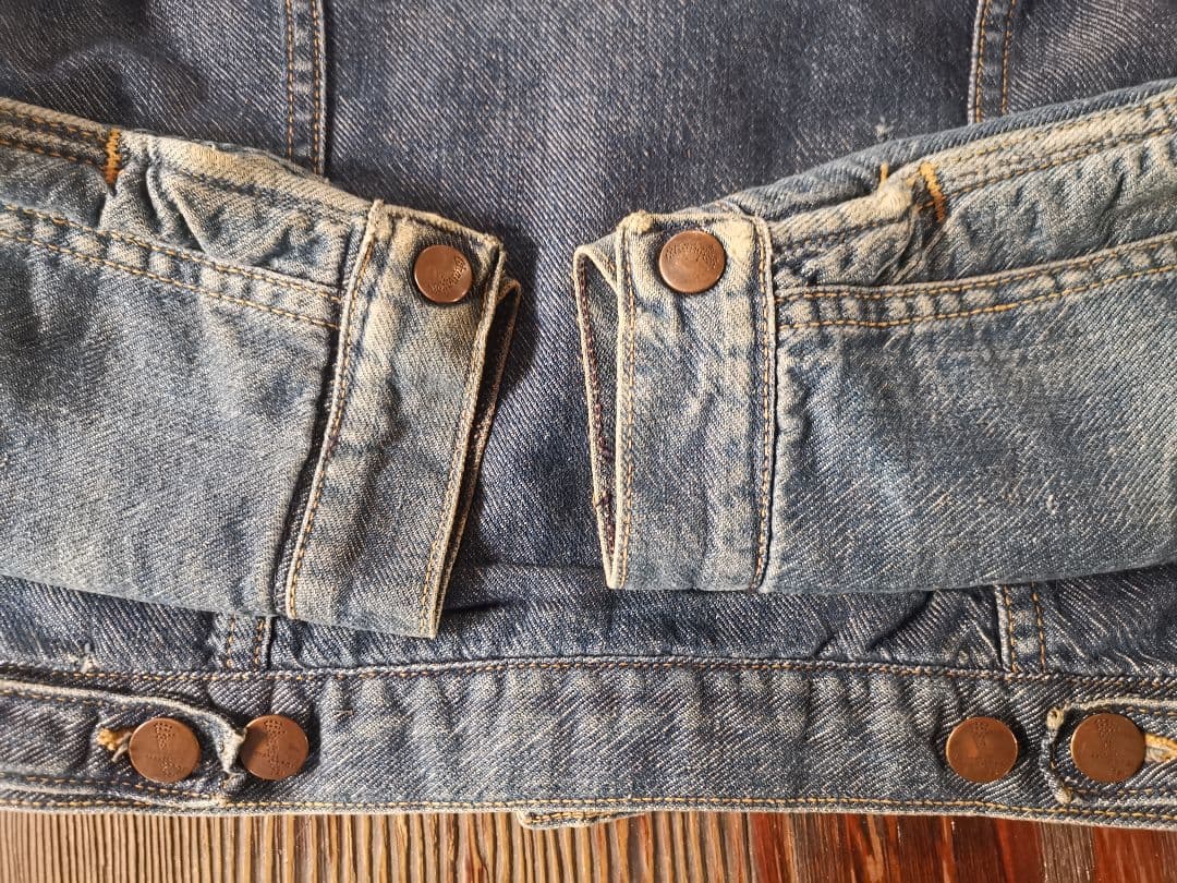 Wrangler白タグ後期60s70sヴィンテージGジャンラングラー