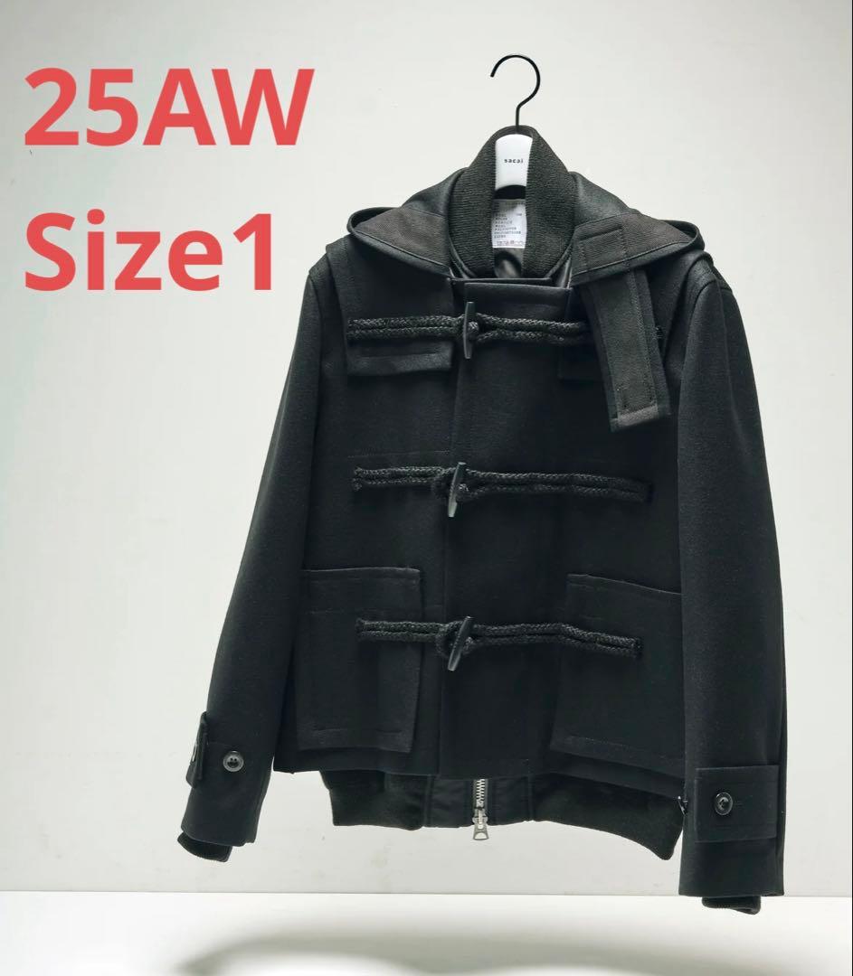 sacai Wool Melton Blouson /美品半額！