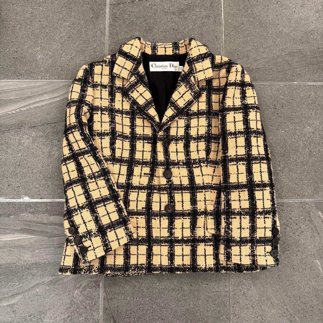 Dior ディオール バージャケット テーラード 20SS 千鳥格子 アウター