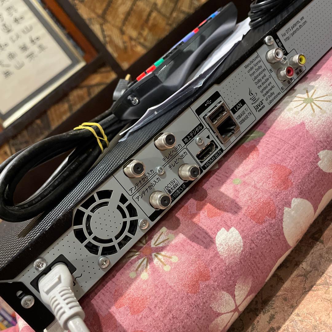 パナソニックDMR-BRW500 2番組W録画15倍録　新品リモコン等付フル装備