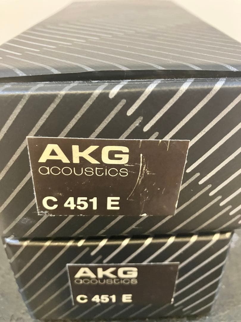 AKG C 451 E コンデンサーマイクセット