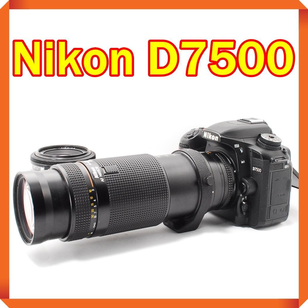 ✨ Nikon D7500 一眼レフ カメラ スマホ転送 ニコン
