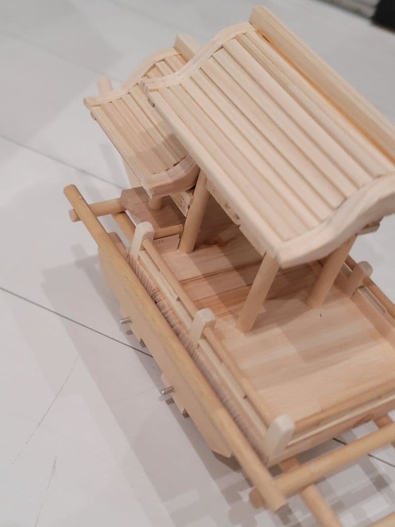 だんじり(地車)ミニだんじり　最後の一台　12月中だけ獅噛プレゼント