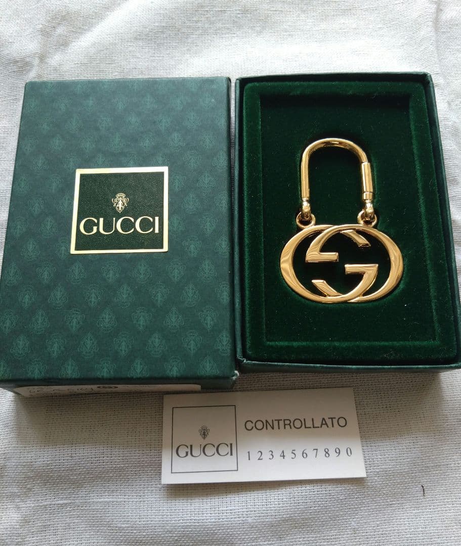 GUCCI キーホルダー キーリング オールドグッチ