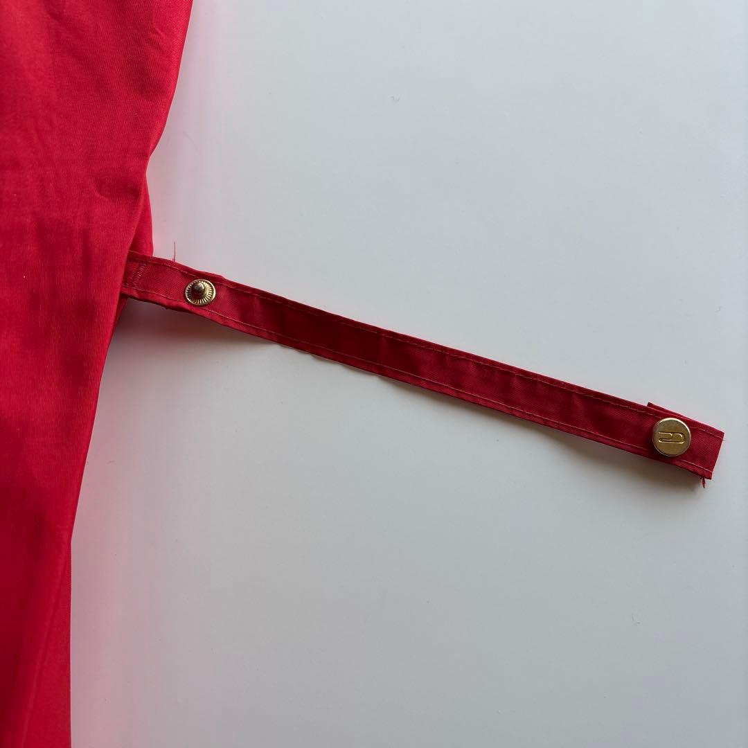 DiCesare ディチェザレ　赤い長傘 ホワイトハンドル