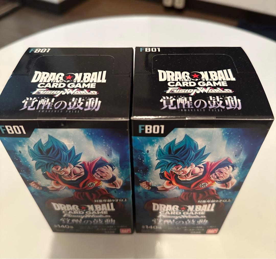 ドラゴンボールスーパーカードゲーム フュージョンワールド 覚醒の鼓動 2BOX