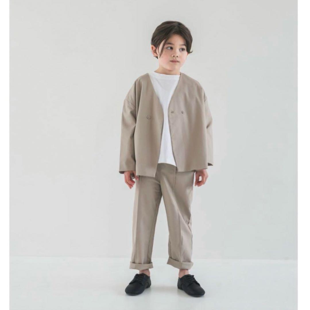 riziere ノーカラージャケットセットアップ 100cm