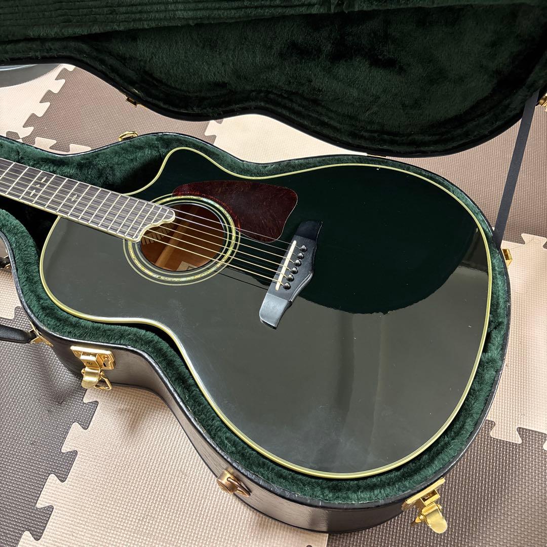 S.Yairi YE55 Black エレアコ 【トップ単板】ハードケース付き