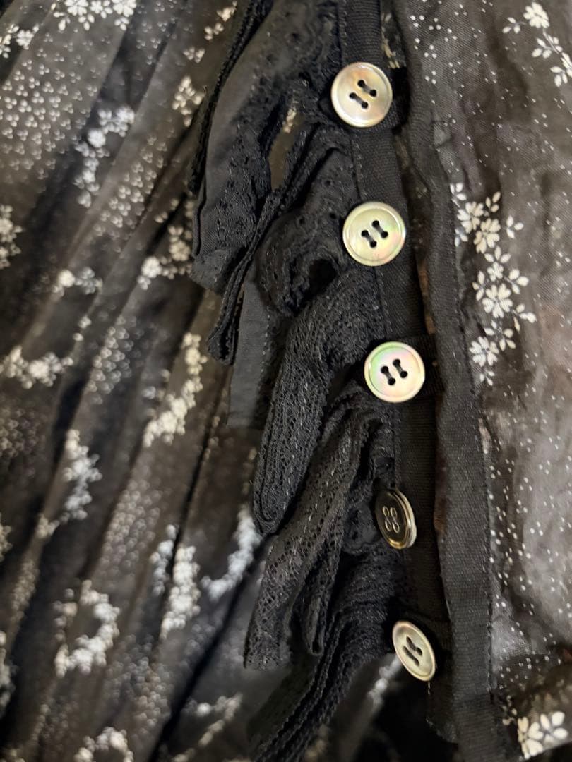 タオコムデギャルソン TAO 22ss ワンピース 黒