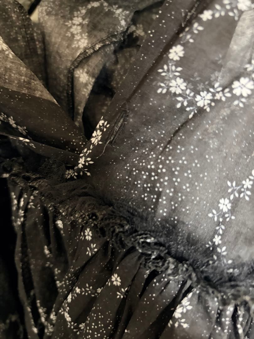 タオコムデギャルソン TAO 22ss ワンピース 黒