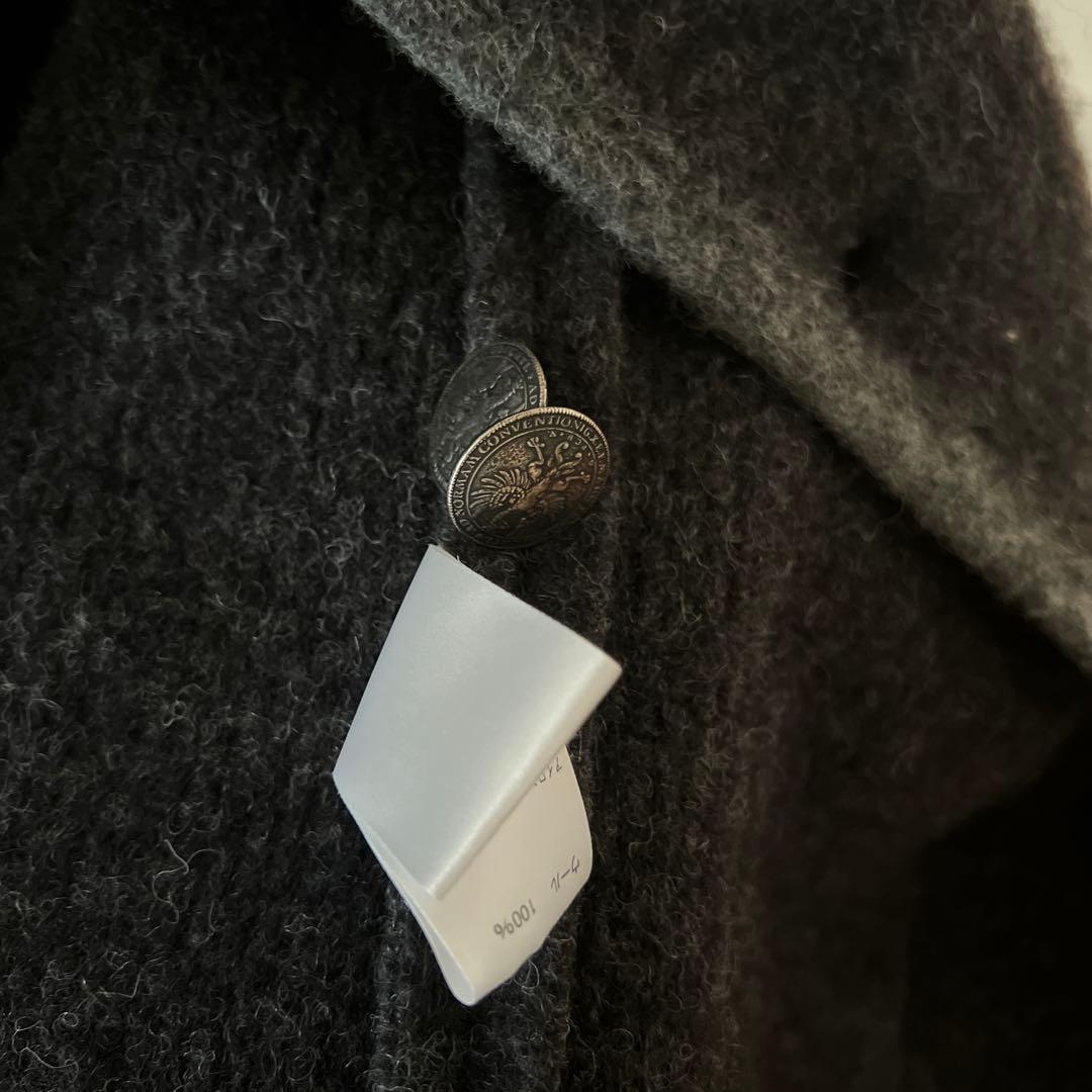 STAPF ウール混紡 ダークグレー ベスト　中古美品