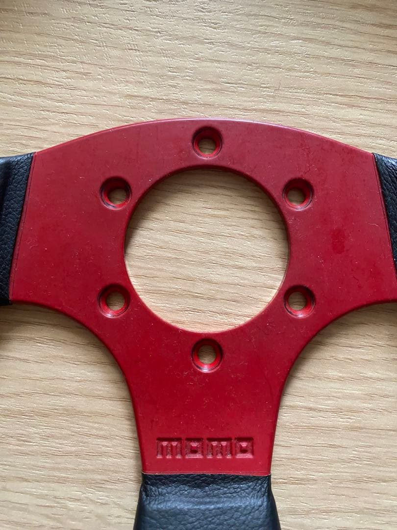 MOMO モモコマンド2 赤黒　35パイ