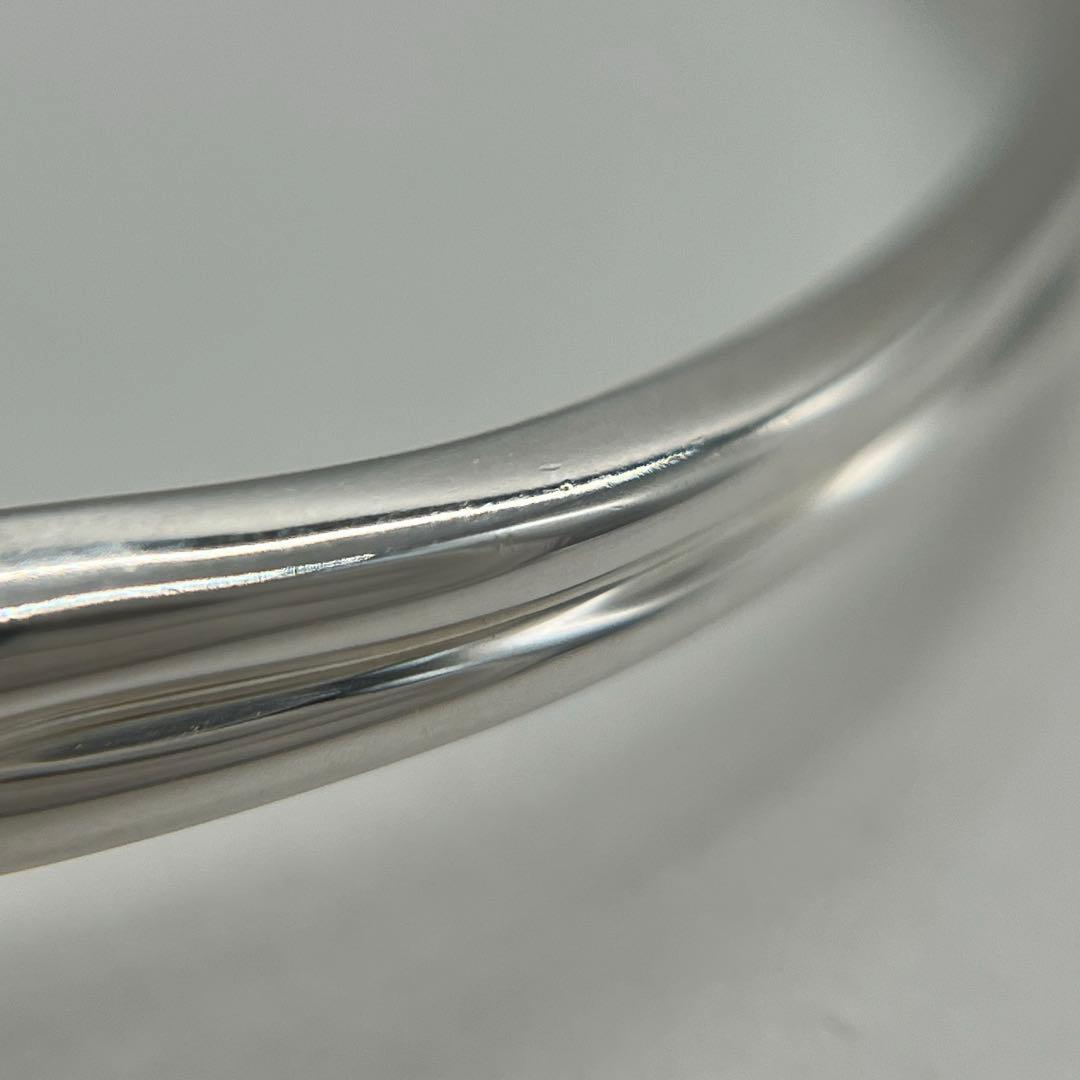 ティファニー TIFFANY ハート リボン バングル SV YG コンビ 希少