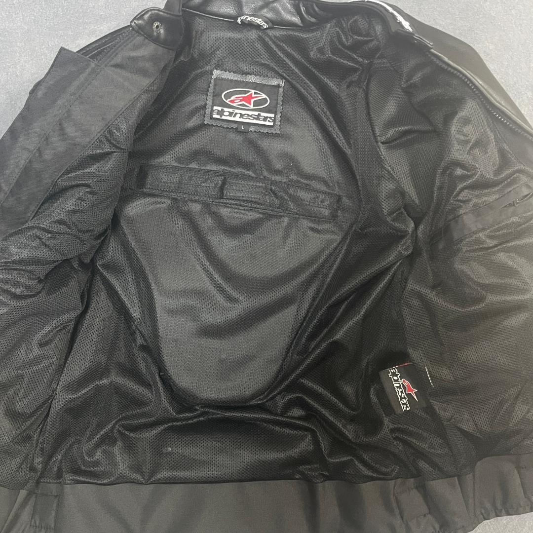 ブラックライディングジャケット Lサイズ