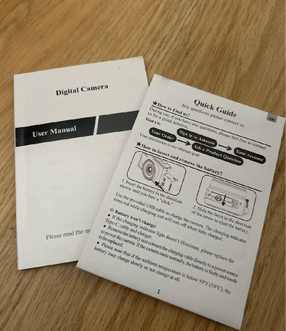 新品未使用 デジカメ デジタルズーム 180度回転画面 AFオートフォーカス