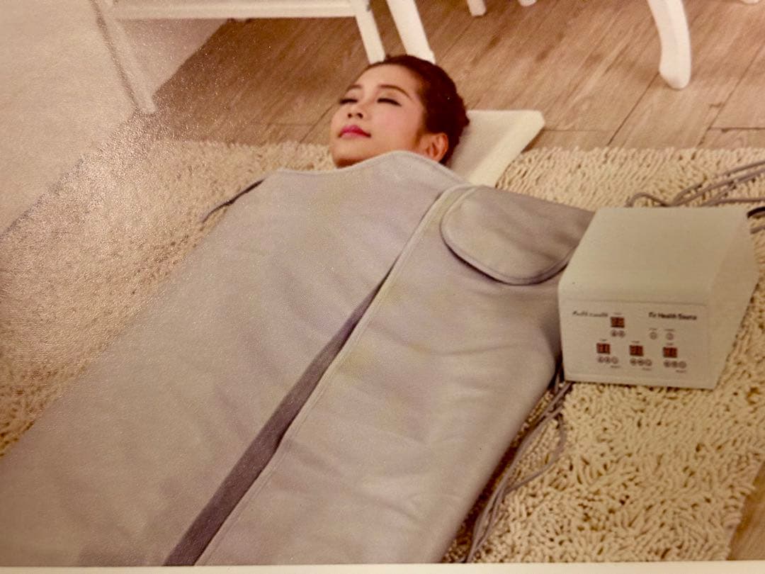 【けーさん専用】家庭用サウナ　遠赤外線サウナブランケット　シルバー