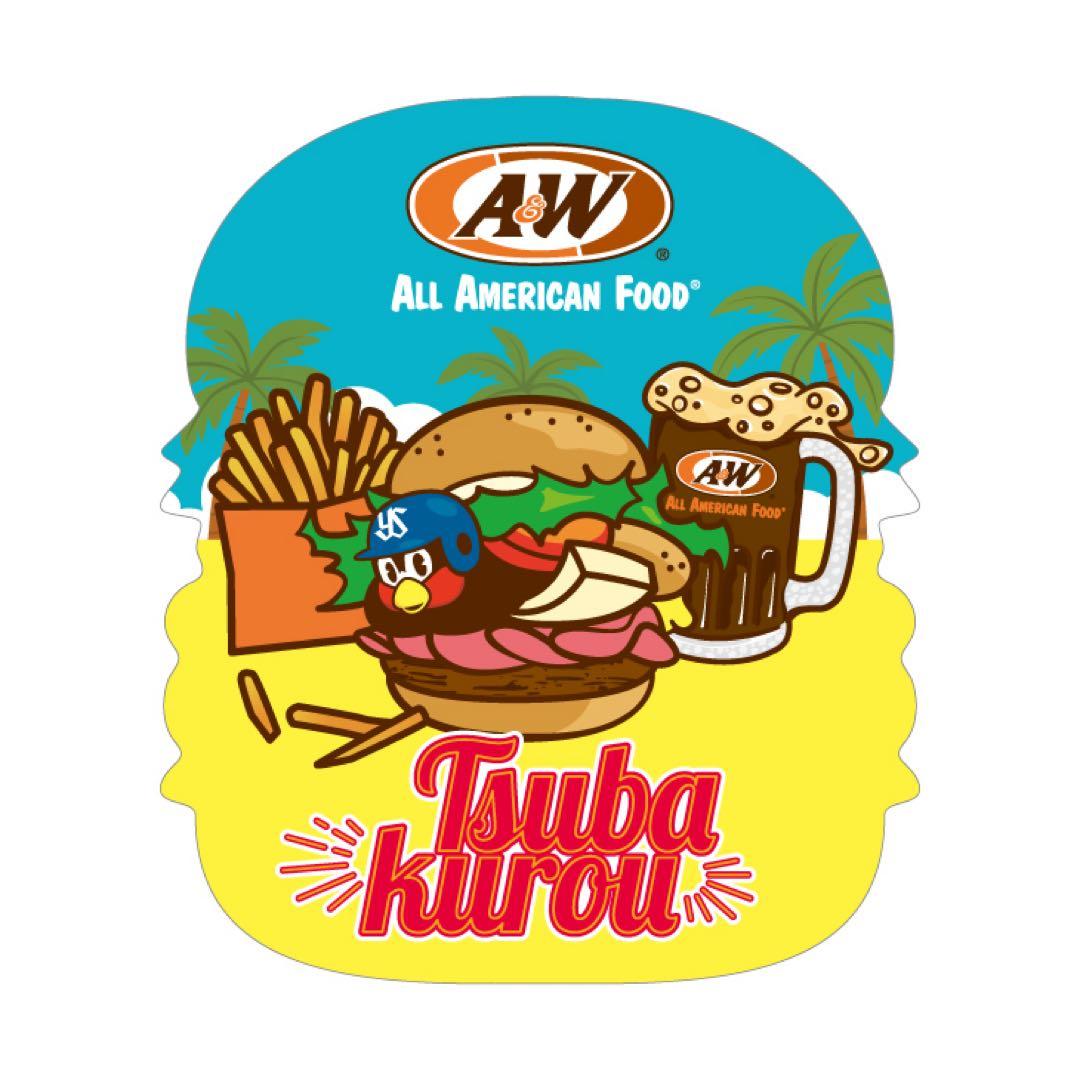 東京ヤクルトスワローズ×A&Wコラボグッズ 4点セット