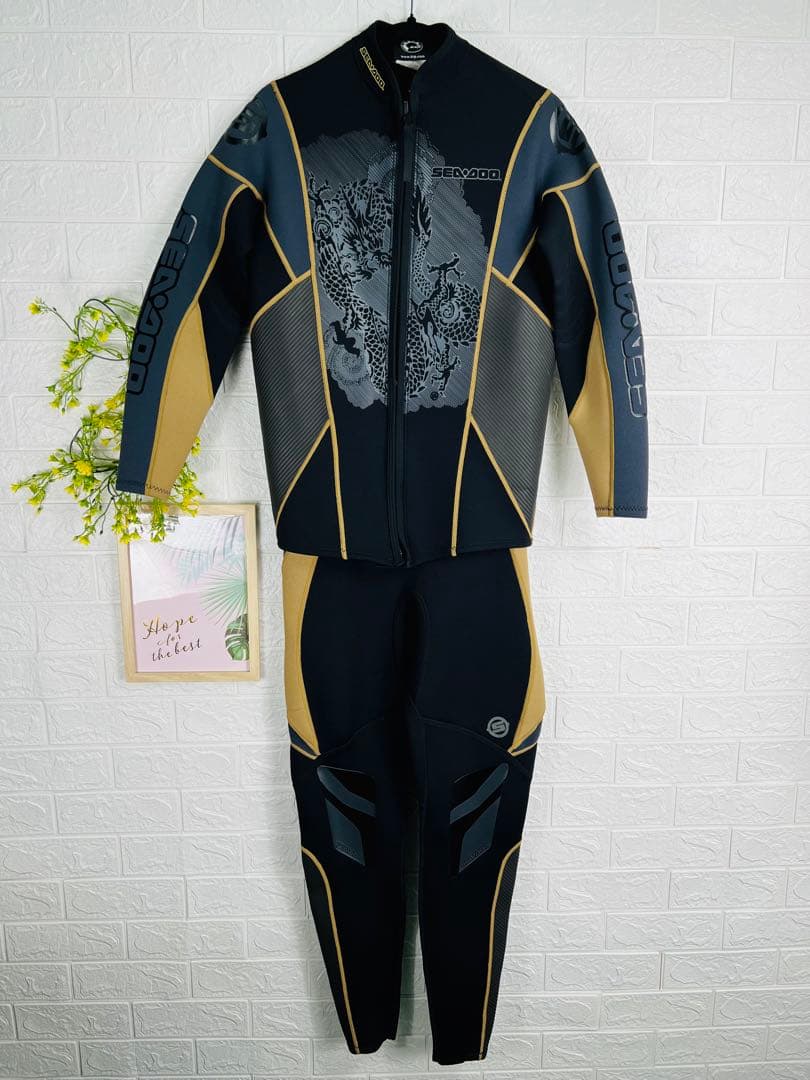 【レア】BRP シードゥー ２ピース ウェットスーツ ネオプレンジャケット