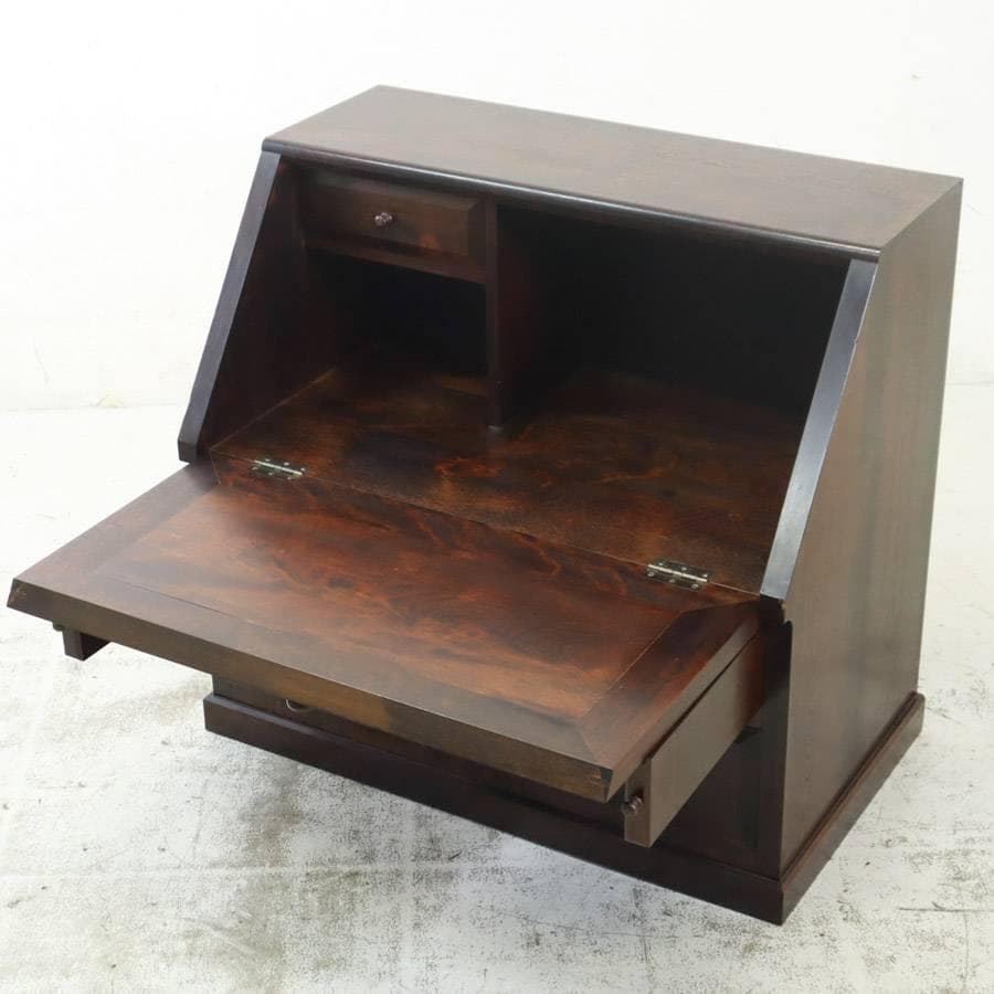 松本民芸家具 A型 文机 ライティングデスク ビューロー ミズメザクラ