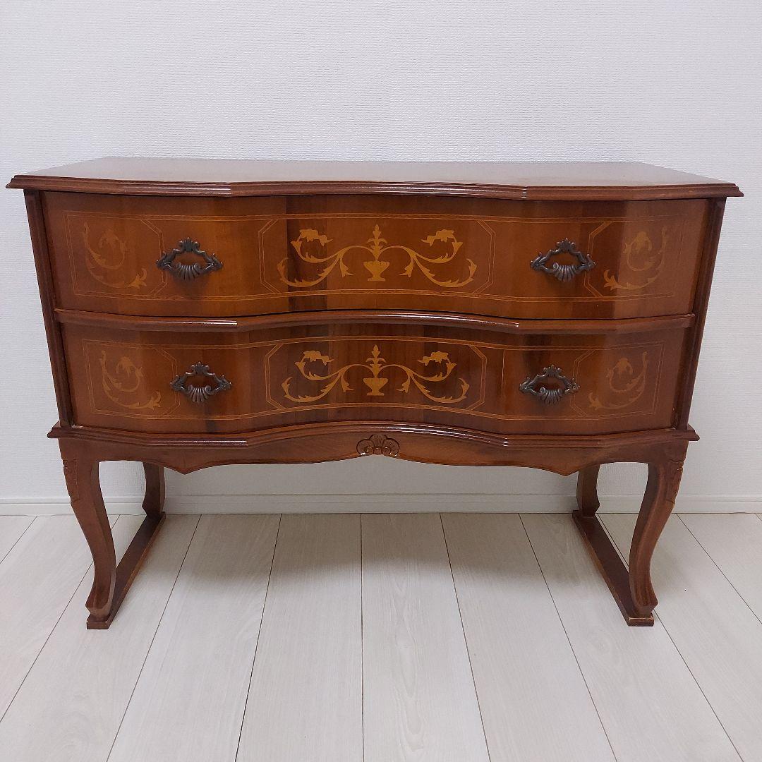 イタリア家具 タロッコ社製 クラシック アンティーク 2段チェスト