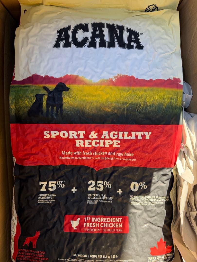 アカナスポーツ＆アジリティレシピ11.4kg送料無料