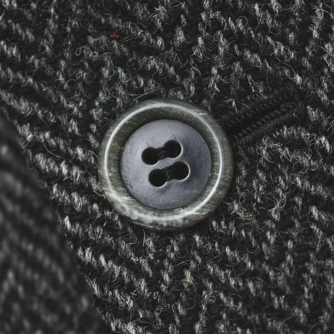 ギンザメンズウェア x ハリスツイード 段返り 3B テーラードジャケット