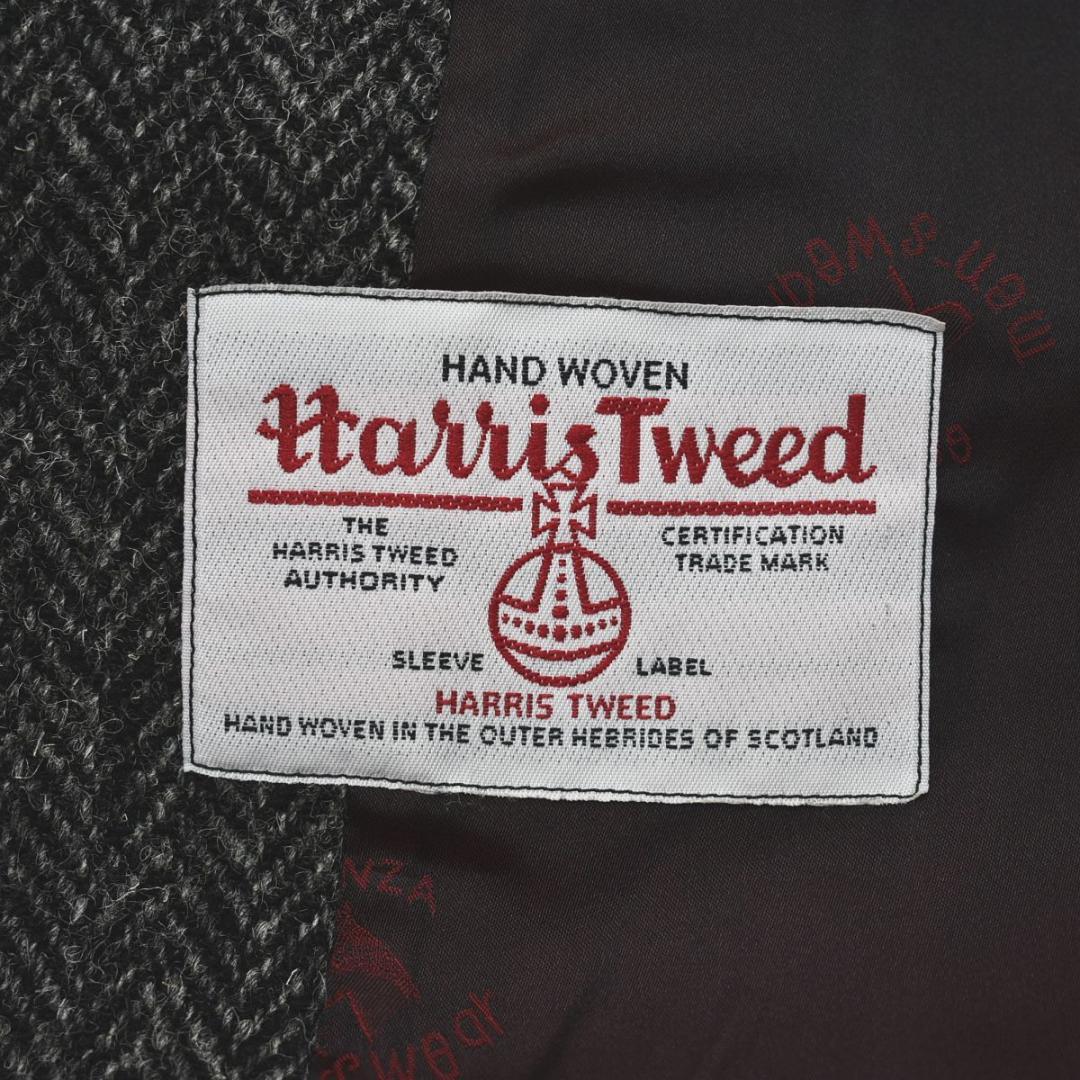 ギンザメンズウェア x ハリスツイード 段返り 3B テーラードジャケット