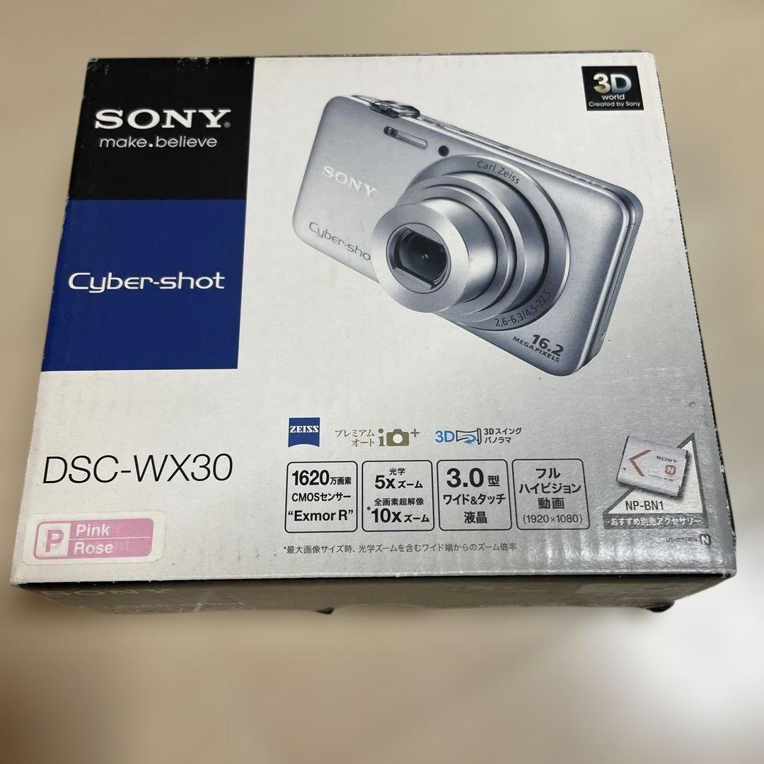 Sony Cyber-shot DSC-WX30 16.2MP ピンク