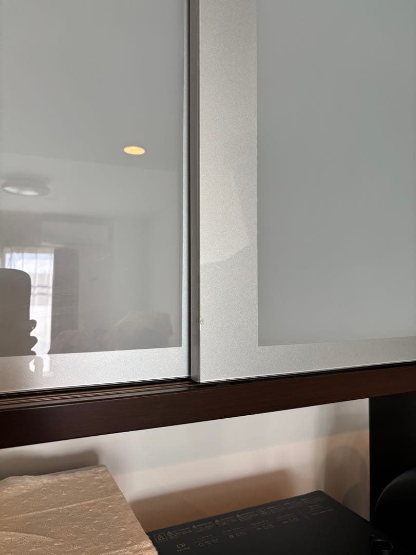 松田家具 ダークブラウン 食器棚