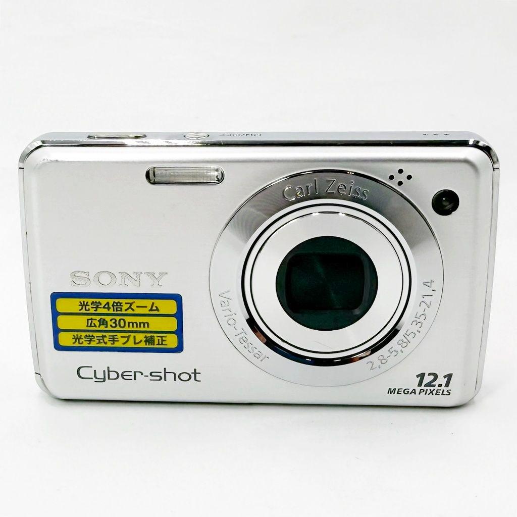 ソニー Cyber-shot DSC-W220 SC シルバー コンデジ カメラ