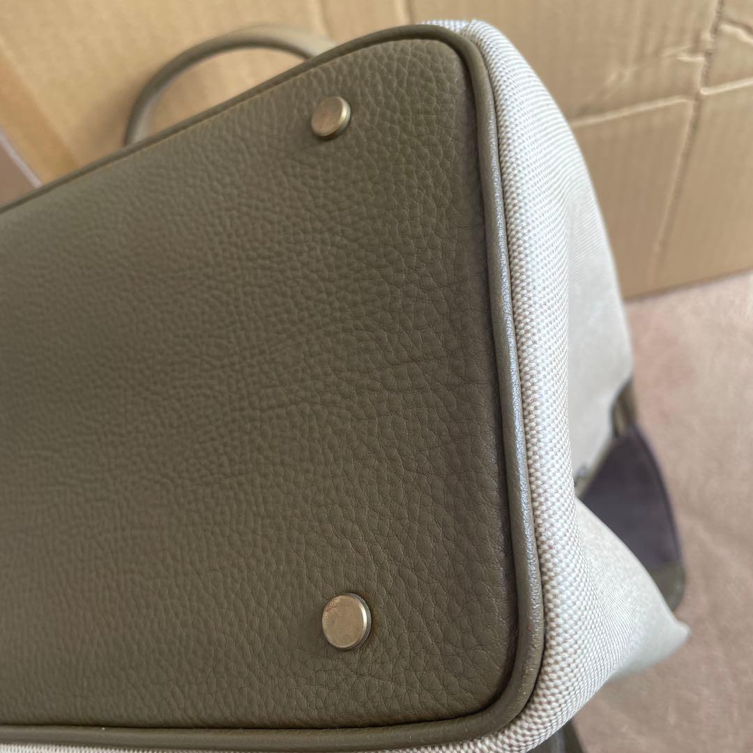 ETiAM キャンバス フラップトートバッグ