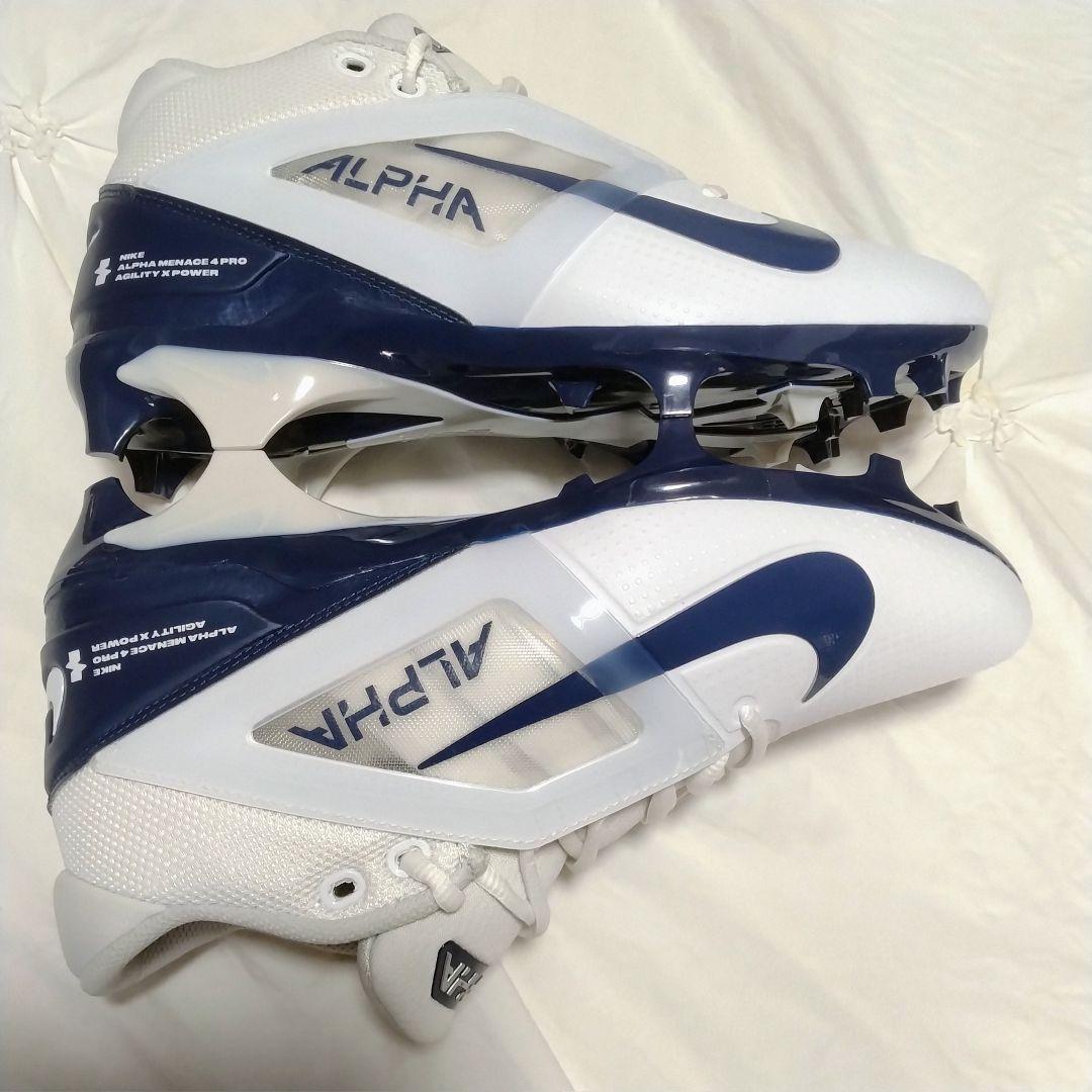 【新品未使用 26.5cm】ナイキ アメフトスパイク アルファメナスプロ4