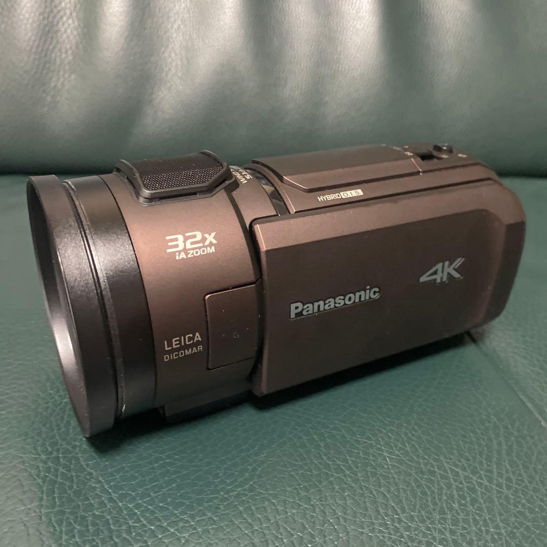 美品◎Panasonic HC-VX1M 4Kビデオカメラ ブラウン