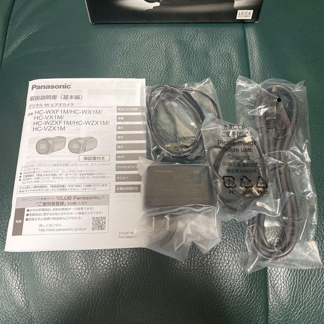 美品◎Panasonic HC-VX1M 4Kビデオカメラ ブラウン